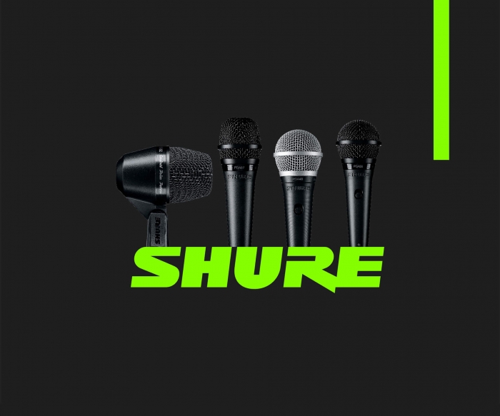 MICROFONES E ACESSÓRIOS DA SHURE